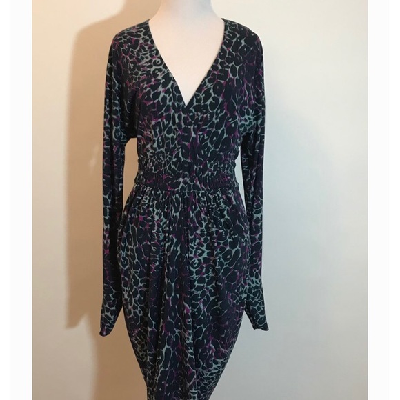 BCBGMaxAzria leopard print dress
